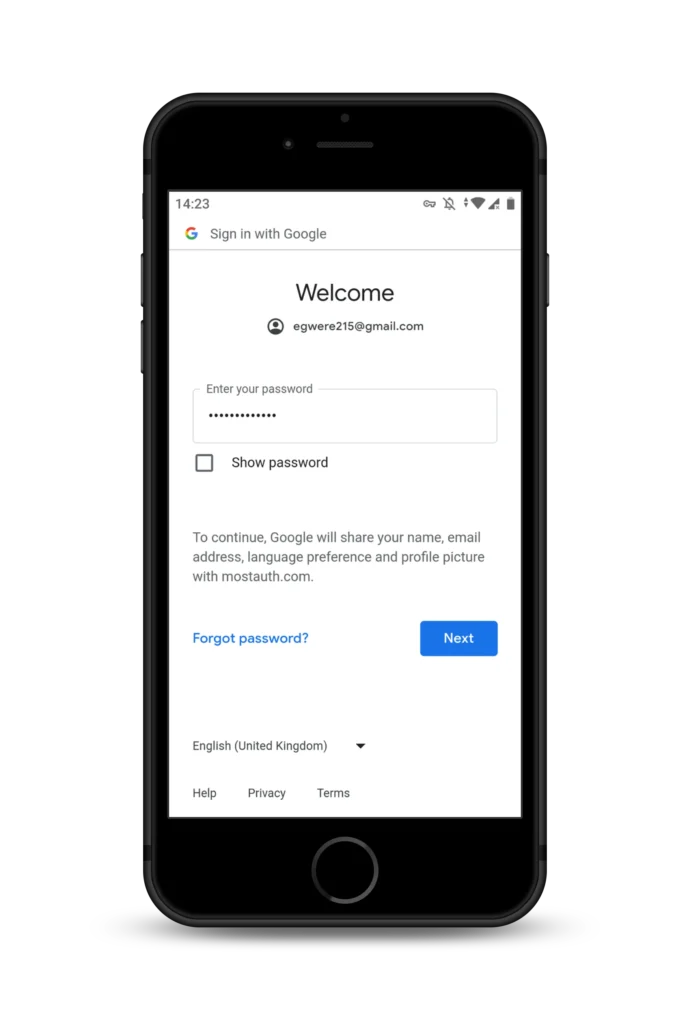 Registration by social networks Mostbet